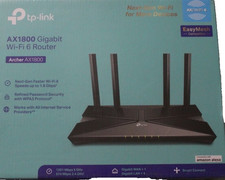 TP-LINK AX1800 ARCHER Dual Band WI-FI 6 Router - Brand New FACTORY SEALED