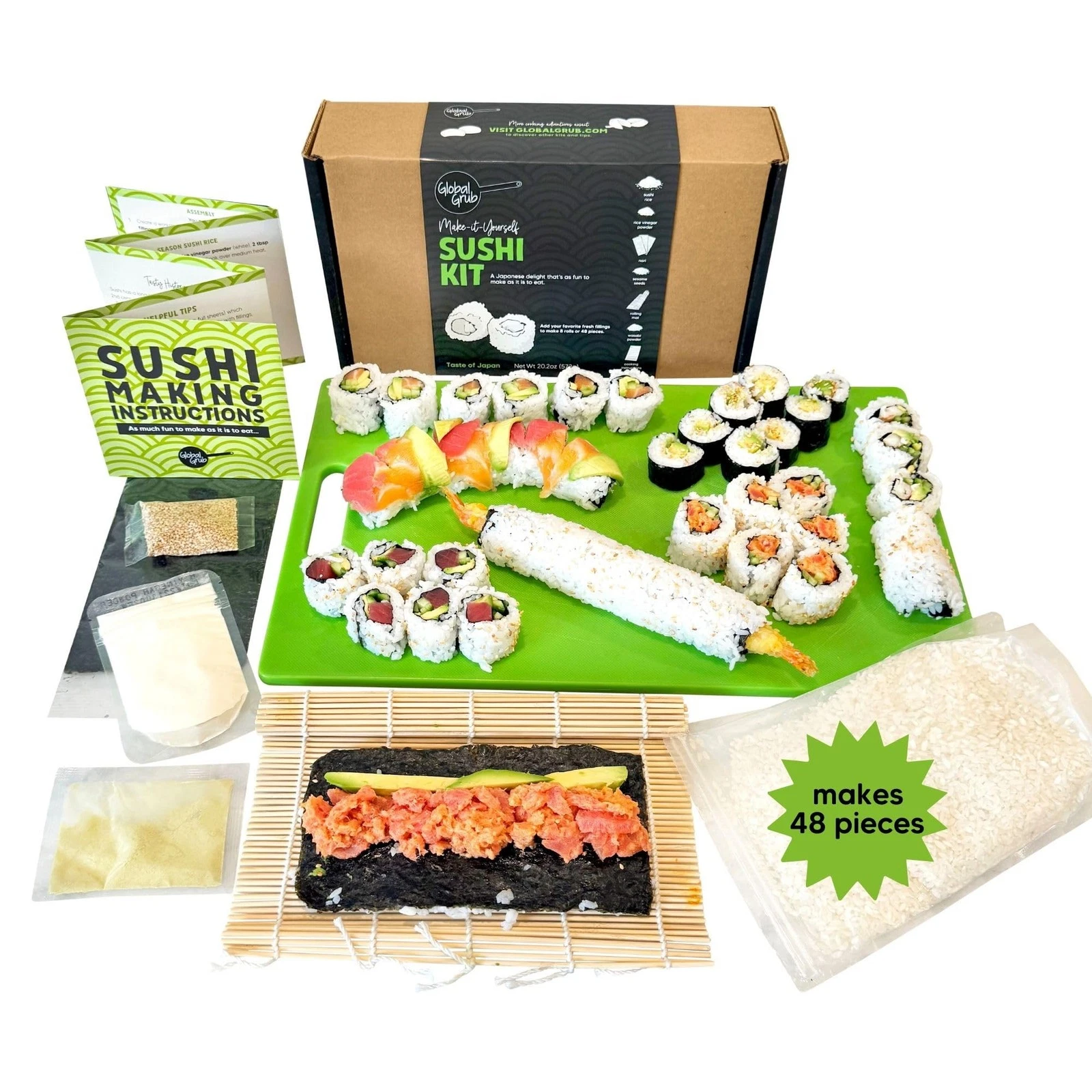 DIY Sushi Making Kit - Sushi Kit With Ingredients - Sushi Rice, Nori Sushi Se...
Opens in a new wind