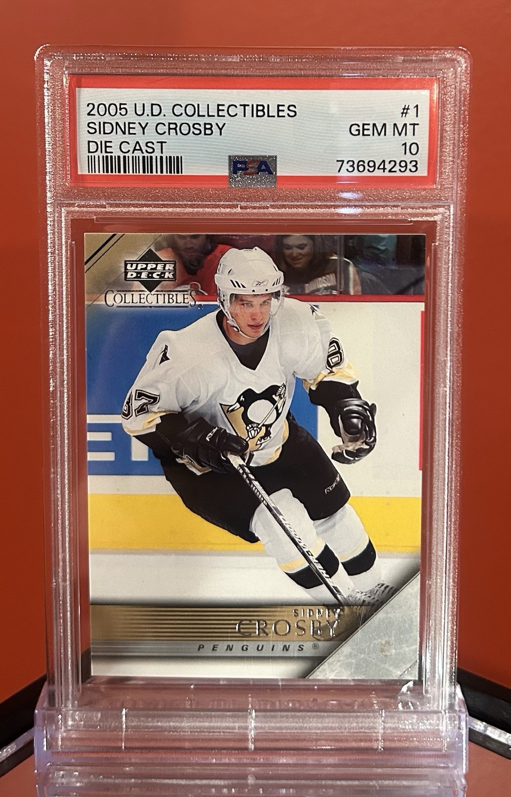 Sidney Crosby PSA 10 2005 UD Collectibles Die Cast #1 Young Guns Style Rookie!