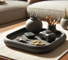Rounded Design Key Tray, Change Tray, Catch All, Bowl (DEL-0003)
