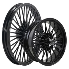 21x2.15 17x6.0 Fat Spoke Wheels Rims for Harley Softail Standard Custom FXST