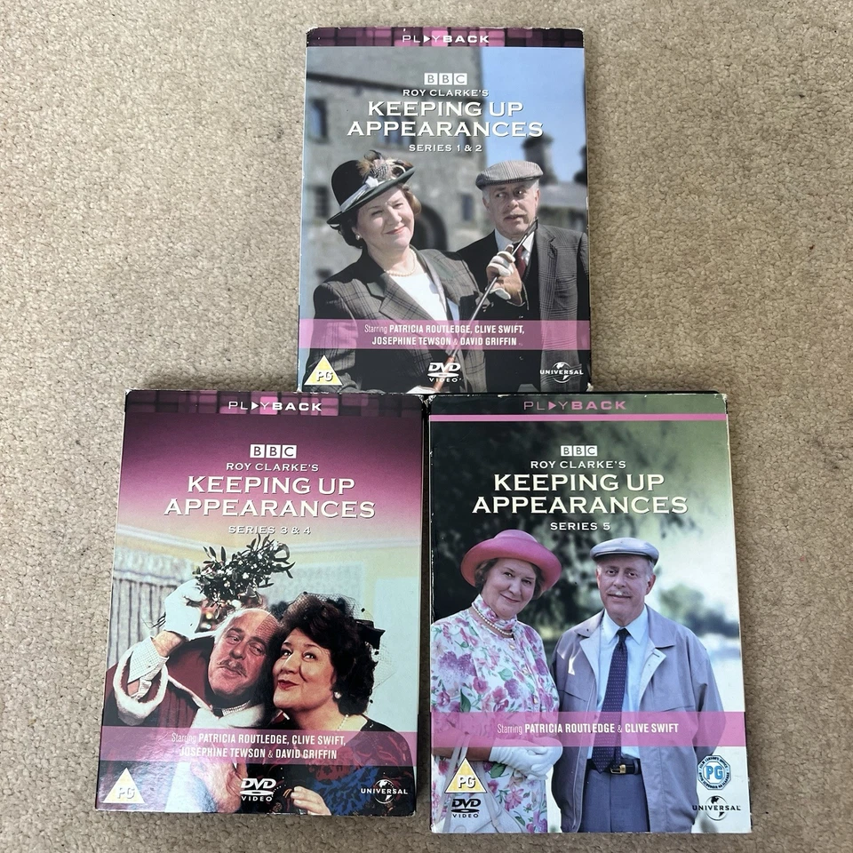 Keeping Up Appearances The Complete Series 1-5 DVD Box Set BBC Comedy - Image 2 of 4