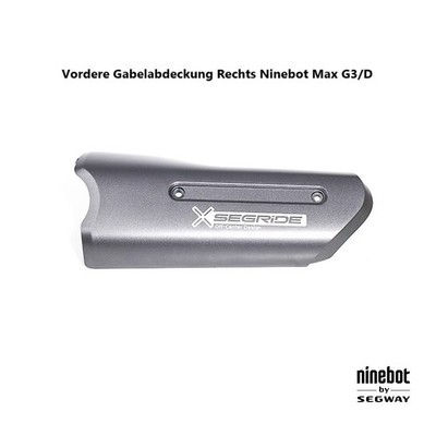 Vordere Gabelabdeckung Rechts Segway Ninebot Max G3D Scooter Original Ersatzteil