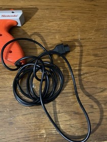 Nintendo NES Zapper Controller NES-005 Orange Untested Trigger Springs Back Good