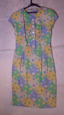 VALENTINO garavani 100% Silk ribbon Dress Women Size 6 Polka dots Genuine