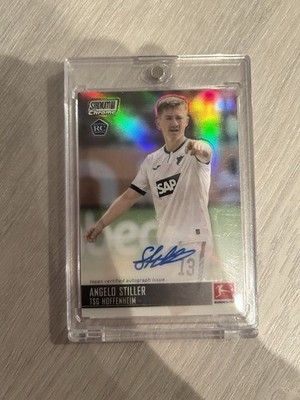 Topps Stadium Chrome Bundesliga 2021-22 Angelo Stiller RC Auto TSG Hoffenheim