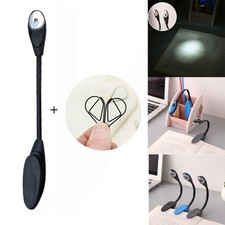 Fine Convenient Portable Travel Book Reading Light Lamp Mini LED Clip Booklight