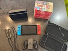 Nintendo Switch 32 Go - Rouge fluo/Bleu fluo x 14 jeux, station d'accueil, offre groupée