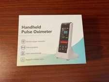 Handheld Pulse Oximeter Oxygen Monitor Heart Rate Monitor Fingertip