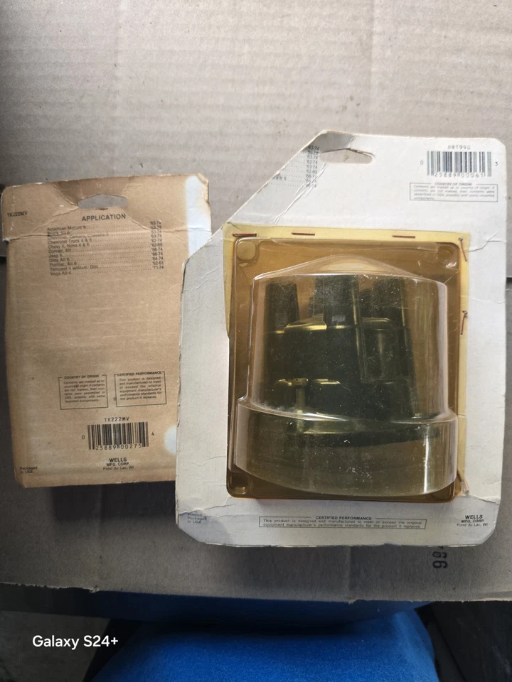 Chevy Buick GMC Pontiac Oldsmobile 1962-74 juego de condensador de rotor de 4 y 6 cilindros Foto 3 de 4