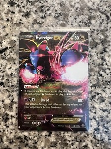 Pokémon TCG Hydreigon-EX Roaring Skies Holo Card 62/108