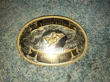 1990 1991 Ventura Elks 1430 CA Belt Buckle Mo...