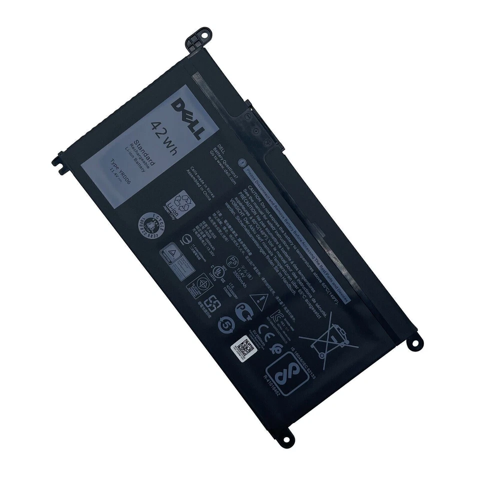 Genuine OEM YRDD6 Battery For Dell Inspiron 3493 3582 3583 3584 7586 3793 42Wh - Image 4 of 4