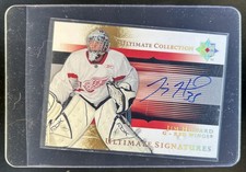 2005-06 Upper Deck Ultimate Jimmy Howard Signatures RC Auto #US-JH