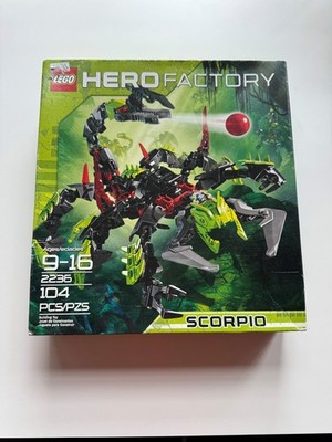 LEGO Hero Factory: Scorpio (#2236) New Sealed, 104 pieces