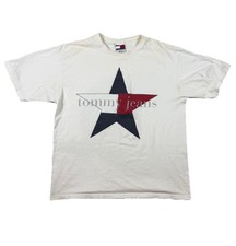 Vintage Y2K Tommy Hilfiger Jeans Company Center, American Star Logo Men  s Tee M