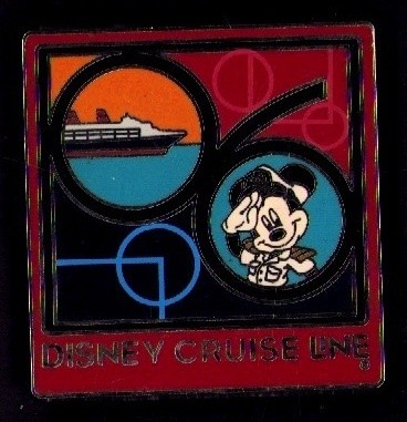 Disney DCL Cruise Line 2006 Captain Mickey with Ship pin