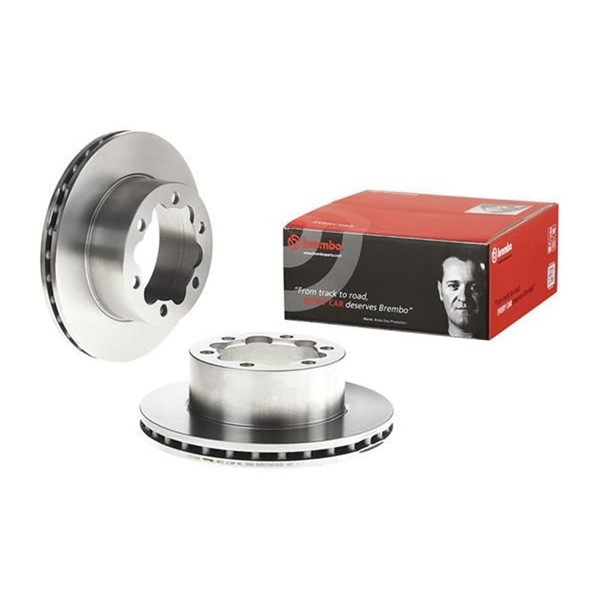 2X Brembo Bremsscheiben 303Mm InnenbelÜFtet Hinten Passend FÜR MERCEDES-BENZ-image