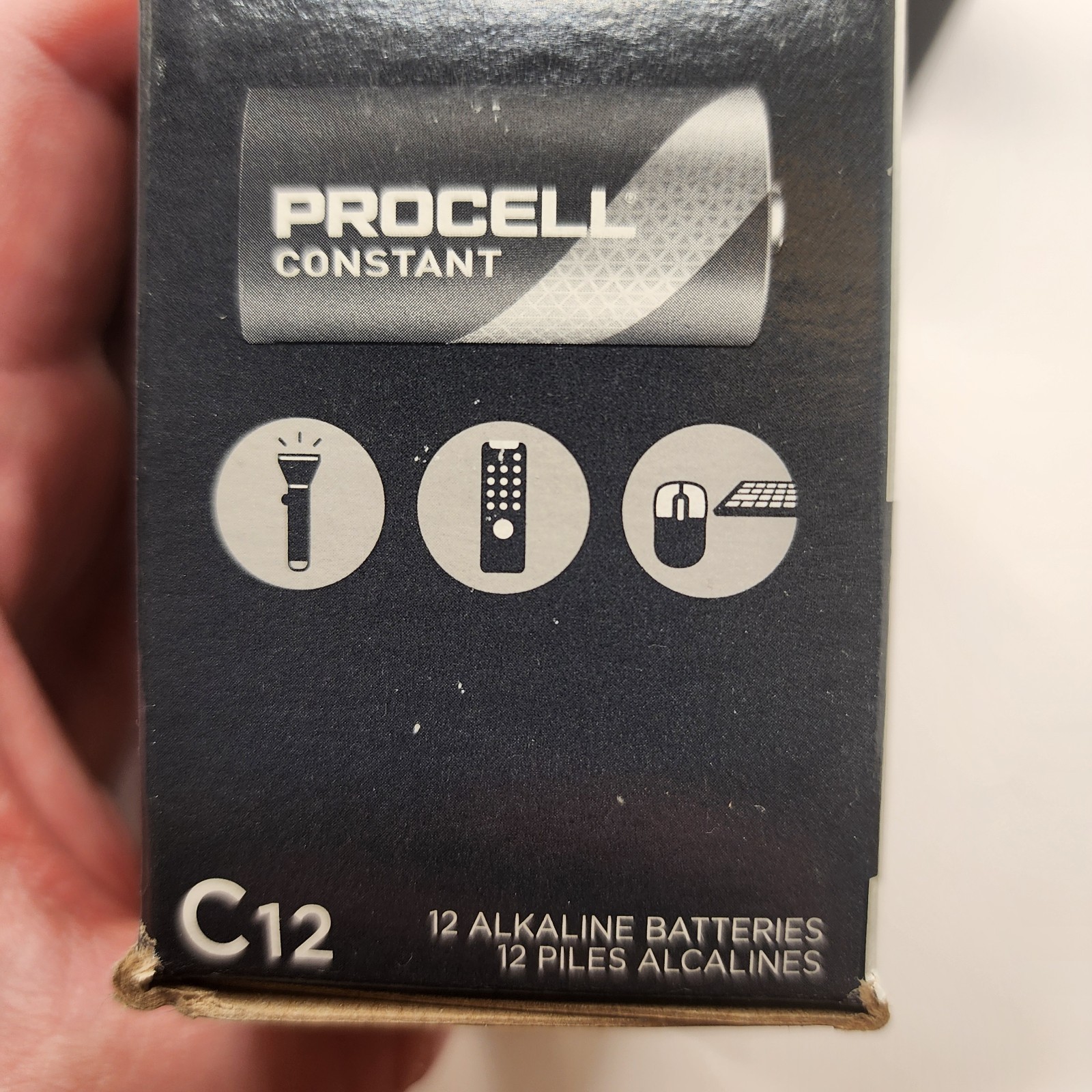 Box Batter Design New Duracell Pro Cell C Batteries 12 Pack - Set of 4 Boxes - Date 2032 ...