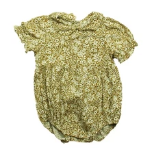 Rylee + Cru Gracie Romper Golden Ditsy 12-18 Months Baby Onepiece