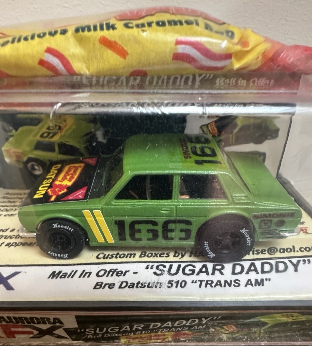 BRE DATSUN 510 SUGAR DADDYカスタム☆HOスロットカー AFX/AUTOWORLD CUSTOM SUGAR DADDY | eBay