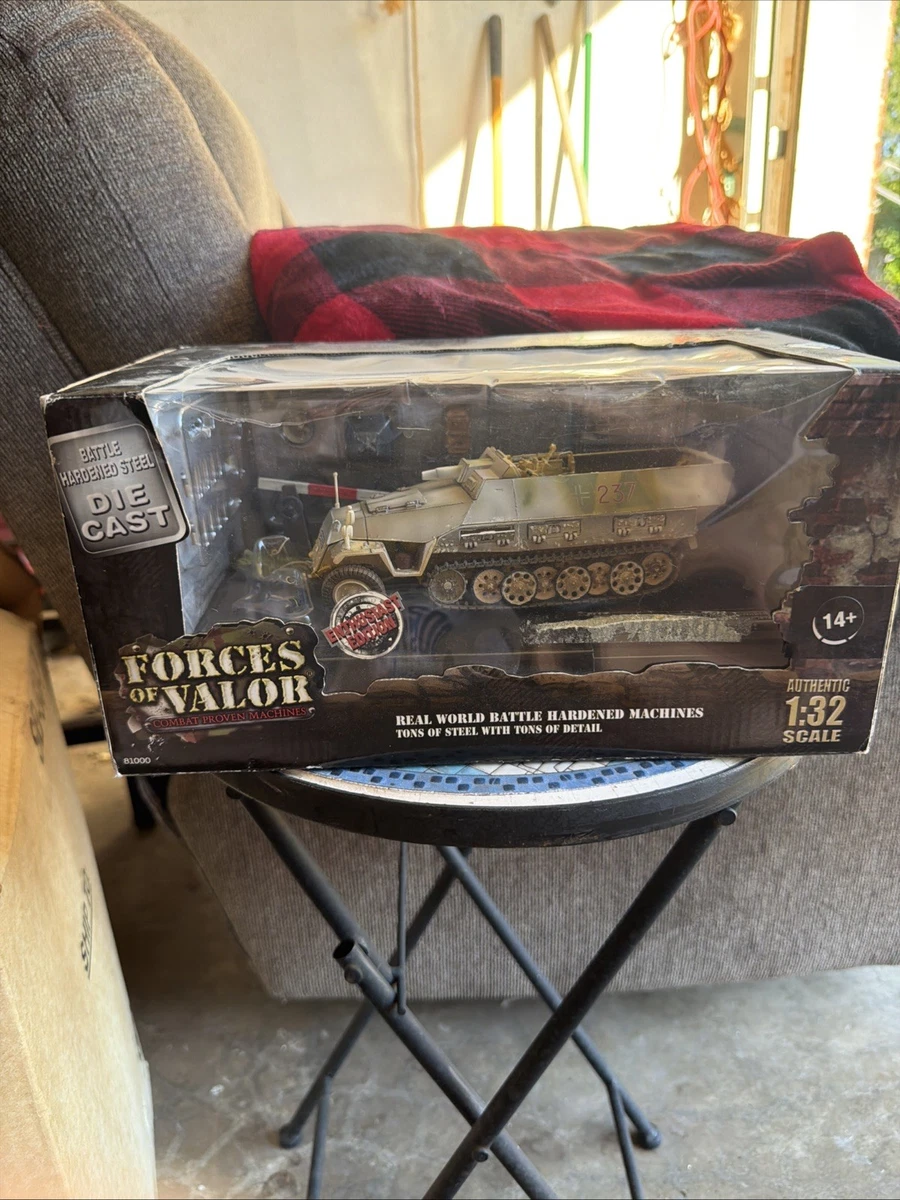 25+ Forces of Valor Diecast Tanks & Military Vehicles with Stand