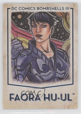 2019 Cryptozoic DC Bombshells Series III Faora Hu-Ul #35 0y59