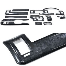 [Toyota] [Série 200] [Grain de bois noir] [14 pièces] Ensemble de panneaux intérieurs