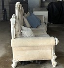 Acme Picardy Oversized Sofa – Fabric & Antique Pearl. — photo 4