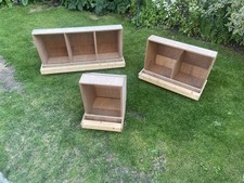 Three Bay Chicken Nesting Box Fo Chickens