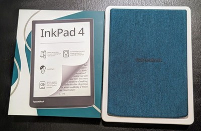 PocketBook InkPad 4 eReader 32GB inkl. original Schutzhülle