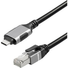 Maxtrack C541-3L USB-C / RJ45 Network Adapter Cable CAT 6 1x USB-C Plug - 1x