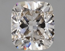 Cert. GIA 1.71 CT Cushion Cut Natural Mined Diamond Loose K color VVS2 clarity 3576.14 per carat
