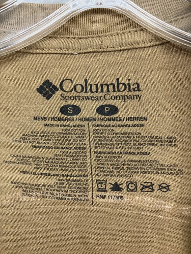Columbia Tan Brown TShirt Mens S Jeep Outdoor Graphic - Picture 2 of 7