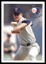 Nolan Ryan 1994 Fleer #321 Texas Rangers FREE SHIPPING AutographDen