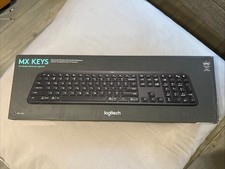 Logitech MX Keys Advanced Wireless Illuminated Keyboard Graphite 920-009294