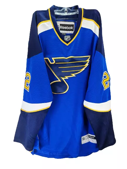 NHL St. Louis Blues Blue Jersey Crest T Shirt by Reebok