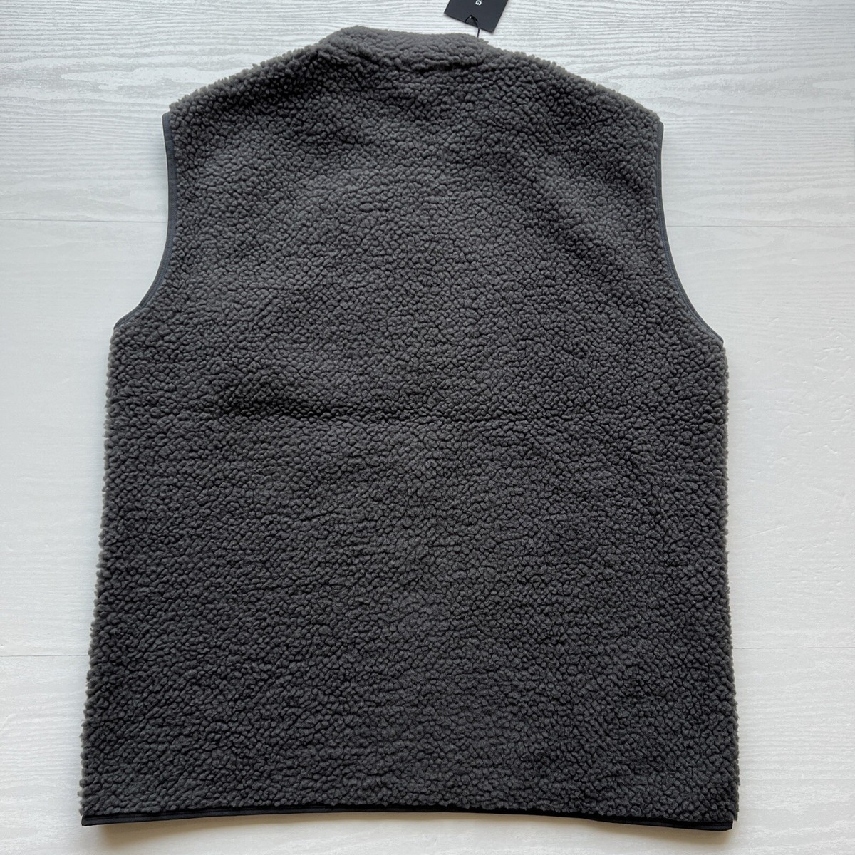 J Lindeberg Zeke Pile Fleece Mid Layer Vest Mens XXL Gray