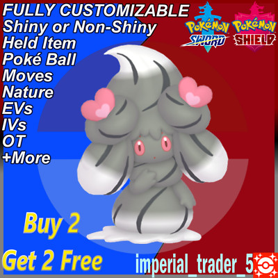 Pokémon Sword and Shield   Shiny Alcremie   W/ Best 6IV Customizable