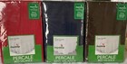 Job Lot 3 X Super king 100% Percale Cotton Base Valance High Quality BNIP L289