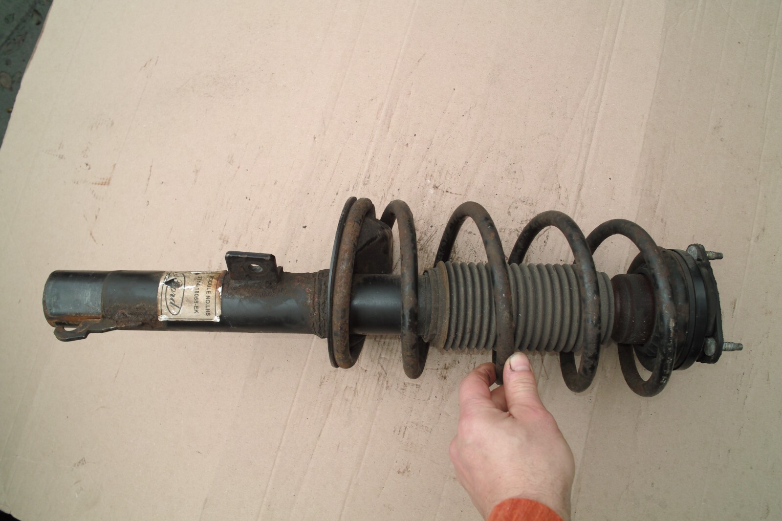 FORD TRANSIT CONNECT 1.8 D N/S PASSENGER FRONT LEFT SHOCKER STRUT SHOCK ...