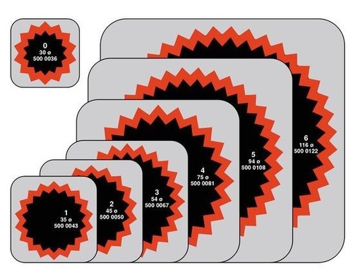 One Box (10) Rema # 6 Tube Patch Repair ATV Car Truck Tractor Tire - Picture 1 of 2