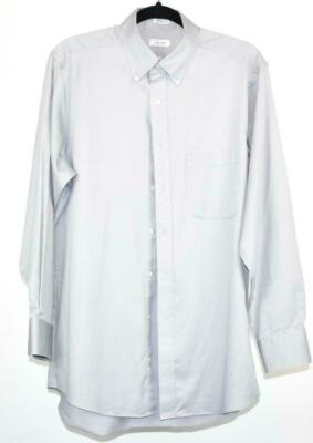 Izod Men's Long Sleeve Shirt Gray Regular Fit