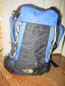 north face backpack hiking