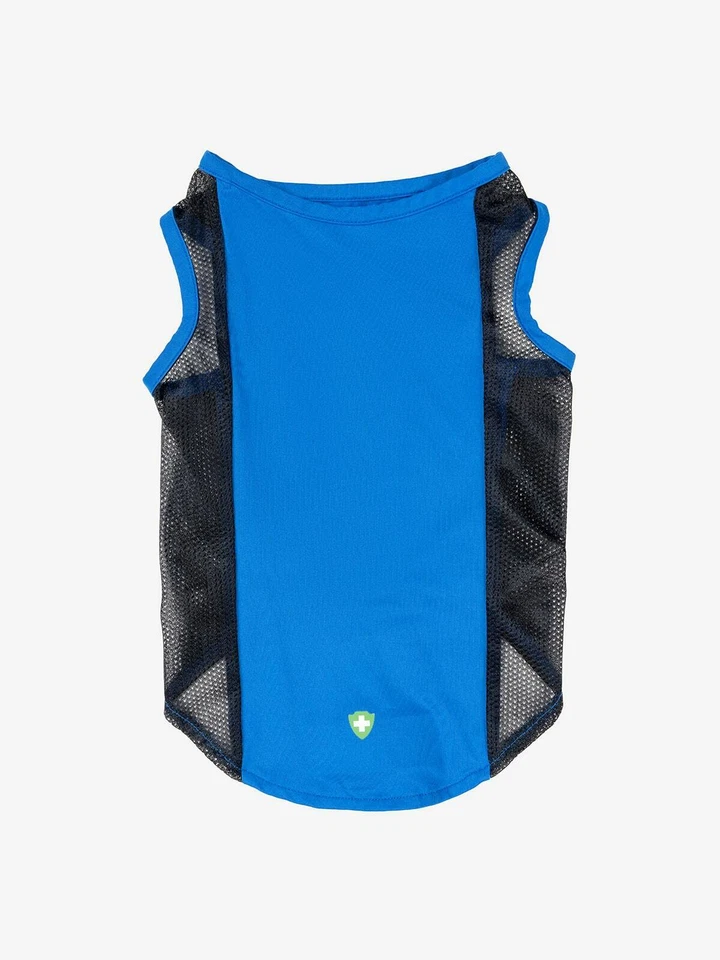 ¡NUEVO! REFRIGERANTE PROTECTOR CONTRA INSECTOS PERRO MASCOTA CAMISA TANQUE PROTECCIÓN CONTRA INSECTOS AZUL Foto 2 de 2