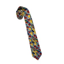 M&MS World comic strip Mens Neck tie Multicolor AOP All Over Print Cool!!