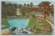 Desert Air Hotel & Resort Palm Desert California Sunbathers Pool VTG Postcard