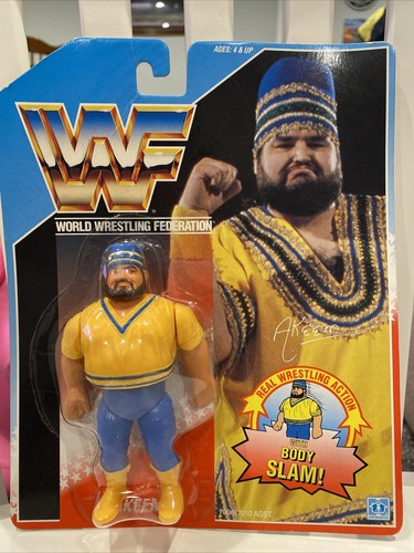 WWF WWE Hasbro Akeem Figure Twin Towers African Dr...