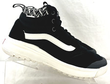 VANS Ultra Range 500664 Black Lace Up Ankle Ultra Cush Boots Shoes Women's 8