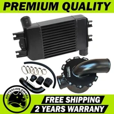 Upgrade Aluminium Intercooler,Airbox+Piping Kit For Nissan Patrol GU ZD30 3.0L